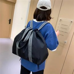 Bags Multifunction Drawstring Fitness Gym Bag Waterproof Female Sports Backpack Travel Shoulder Bag For Women Sac De Voyage