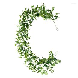 Decorative Flowers Artificial Ivy Vines Leaves Hangings Plants Greenery Fake Foliage Vine For Home Garden