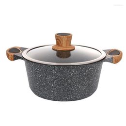 Pans Soup Pot Non-stick Noodle Stew Shabu-shabu Induction Cooker Gas Stove Universal Cast Iron