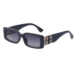 Classic Miu Sunglasses Goggle Designer Women's Beach Sunvisor Men's Sunglasses