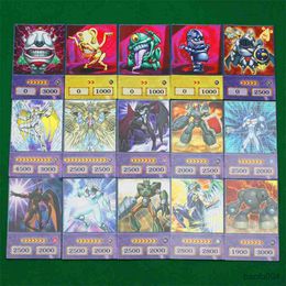 Card Games 100Pcs/box Yu Gi Oh Duel Flash Card Dark Magician Blue-Eyes White Dragon Diy Game Collection Cards Toys R230821