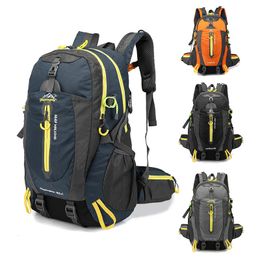 Backpacking Packs 30L40L Waterproof Climbing Backpacks Men Women Outdoor Sports Camping Hiking Bag Mountaineering 230821