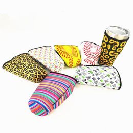 Other Drinkware Neoprene Water Bottle Sleeve For 30Oz Tumbler Cup Leopard Rainbow Sunflower Mermaid Printing Drop Delivery Home Garden Dh6Fu