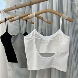 Camisoles & Tanks Sleeveless Strap Slim Beach Top Summer Tank Tops Streetwear Women Camisole Ladies