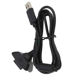 1.5m USB Charging Cable Wireless Controller Gamepad Game Power Supply Cord Line Cables for Xbox 360