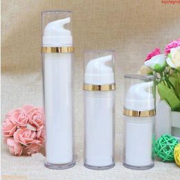 15ML 30ML 50ML Travel Refillable AS Cosmetic Airless Bottles Plastic Treatment Pump Lotion Containers#132goods Ojujb