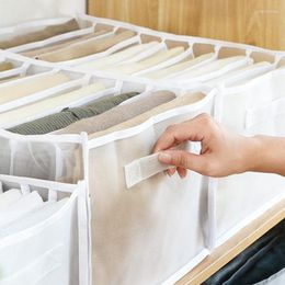 Storage Baskets Large Jeans Wool Sweater Box Closet Wardrobe Drawer Divider Organizer Underwear Bra Sock Clothes Pants Separation Boxes