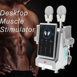 Profession EMS 4 Handles Cellulite Removal Body Slimming Fat Burning Beauty Loss Weight Muscle Stimulator Electrical Muscle Training Body Sculpting Machine