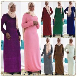 Ethnic Clothing Comfortable Multicolor Maxi Dress With Stretch Women's Muslim Women Abaya Woman