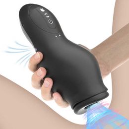 Massager Masturbator for Men Shop Automatic Sucking Male Cup Oral Suction Blowjob Real Vagina Vibrator