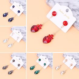 Dangle Earrings Korean Women 2023 Fashion Jewellery Bohemian Ethnic Wedding Heart Type Pendular Aesthetic Accessories