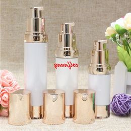 300pcs/lot 20/30/40ml Cosmetic Jar Empty Unique Mini Containers Refillable Bottles Women Lotion Airless Bottle F050209 Nijob