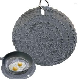 Table Mats Induction Cooker Cleaning Protection Pad Mat Heat Insulated Scratch Protector Insulation Silicon