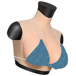 Breast Form Sile Breastplate B-G Cup Fake Boobs False For Transgender Cosplay Drag Queen Drop Delivery Dhbls