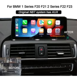 10.25 Inch Android13 For Bmw 1 Series F20 F21 2 Series F22 F23 Screen Radio Upgrade Apple CarPlay Android Auto Lastest ID8 Menu Wifi Gps Navi car dvd