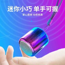 Mini Protable Wireless Bluetooth Speaker Metal Outdoor Bass Microphone Subwoofer Sound Sports Audio Player Long Standby L230822