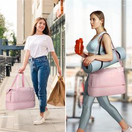 Outdoor Bags Gym Bag For Men Women's Shoe Pocket Male Big Waterproof Swimming Yoga Luggage Fitness Shoulder Bolsas Travelling Female Sports