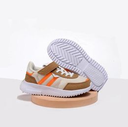 Gazelle Bold casual shoes Designer sneakers Women's thick soled Argan shoe Clover Luxury velvet splicing printed stripes vintage trainer beauty