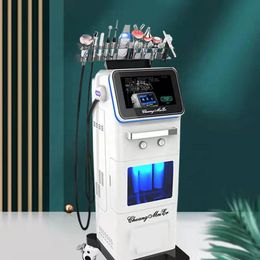 High pressure oxygen spray gun skin rejuvenation anti wrinkle oxygen facial machine small bubble Hydra Dermabrasion + Radio Frequency