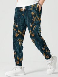 Men's Pants Men Trousers Hawaiian Pattern Design 3D Printed Sweatpant Fashion Women Streetwear Casual Outdoor Jogging