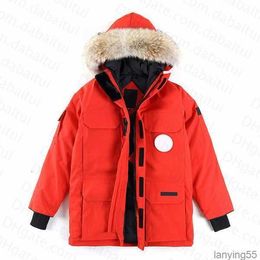 High Quality Mens Designer Down Jacket Winter Warm Coats Canadian goose Casual Letter Embroidery Outdoor Winter Fashion For male couples Canadian Parkas A051 4ABZ8