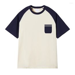 Men's T Shirts Summer Vintage T-shirt Cotton Shirt MAN Causal O-neck Basic Women High Quality Classical Tops