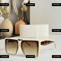 23ss women and men designer sunglasses high quality Splice design frame glasses Multi color optional accessories #Including glasses case