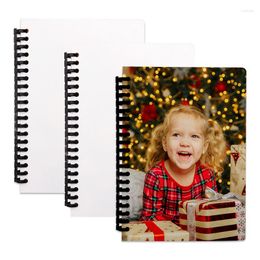 Notebook Stationery Spiral School Supplies Size A4 A5 Paper Cover Thick Binding Sublimation Blank Page