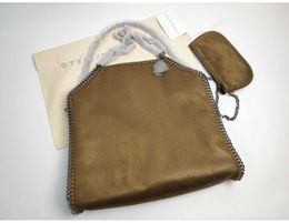 Shoulder Bags New Fashion women Handbag Stella McCartney PVC high quality leather shopping bag European and American simplicity