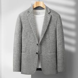 Men's Suits 2023 Suit High-end Boutique Wool Four Seasons Fashion Gentleman Party Casual Business Top Coat