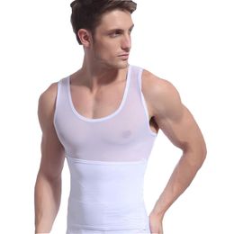 Slimming Vest Shapewear for Men Tummy Belt Body Underwear Shaper Corset Posture Body Abdomen Waist Trimmer Male Shapers336h