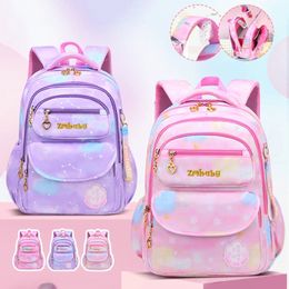 School Bags Oeak Cute Girls School Bags Children Primary School Backpack kids Book Bag Princess Schoolbag Waterproof Student Backpack 230822