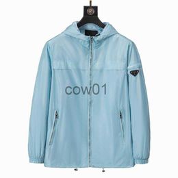 Mens Jackets Mens Jacket Windbreaker Thin Jacket Coats With Letters Inverted triangle Men Women Designers Hoodies Spring Autumn clothes Jackets Outerw J230822