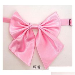 Dog Apparel 100Pc/Lot Factory Sale Cute Pure Solid Colours Handmade Adjustable Ties Pet Bow Cat Neckties Grooming Supplies Ly925-1 Dr Otyld