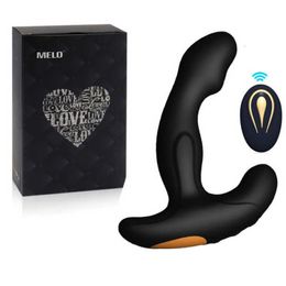 12 Speeds Wireless Male Prostate Anal Vibrator Buttplug Vibrators Machine Adult for Men