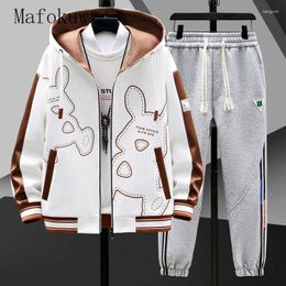 Men's Tracksuits Youth Sweater Boys Coat Korean Spring Autumn Style High School Middle Student Leisure Sports Trend Set