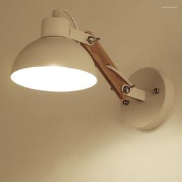 Wall Lamp Cross Border Nordic Living Room Background Semi Circular Minimalist Restaurant Hallway Bedside Iron