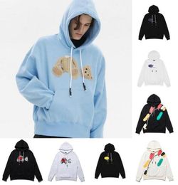 Mens Women Designers Hoodies Hoodie Winter Man Palmes Long Sleeve Men s Womens Bear Luxurys Hooded Clothing Clothes Angels