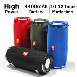 Portable Speakers High Power TG187 BT50 Speaker Outdoor HIFI Column Stereo Bass Waterproof SoundBox Support TF FM Mp3 Phone Music Player 230821