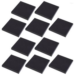 10Pcs Self-Stick Simple Sticky Memo Pads Square Marker Flags Tab Pasted Notepad