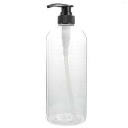 Storage Bottles 3 Pcs Clear Container Lotion Press Bottle El Pump Refillable Shampoo Body Wash PET The Travel