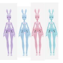 Dolls Kacey BJD Doll 1 4 Long Eared Rabbit Resin pet doll for Kids Surprise Gift Girls Birthday MSD Toy 230821