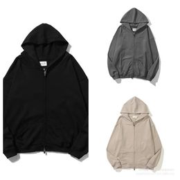 Designer Men and Women Coupes Zipper Hoodie Spring e Autumn Casual Cardigan Coat