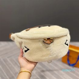 Winter Teddy Crossbody Bags Totes Fanny Pack Pocket France Brand Classic Women Shoulder Bag Designer Chest Bag Handbags