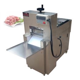 Electric Meat Slicer Cut Mutton Roll Machine Automatic Stainless Steel Beef Lamb Roll Cutting Machine 2200W