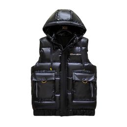 Men s Vests Winter Fashion Jacket Sleeveless Vest Warm Soft Tank Top Casual Coat Cotton Thickened 230822