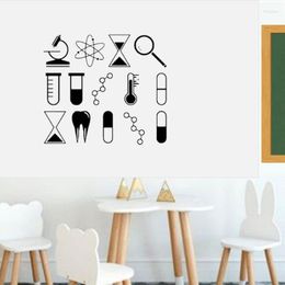 Wall Stickers Science Decal Class School Lab Poster Decor C571