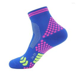 Sports Socks Compression Running Massage Football Soccer Sock Men Women Towel Basketball Cycling Stockings Anti Slip Breathable