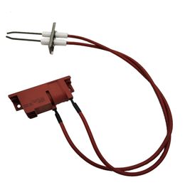 BBQ Tools Accessories Gas Propane Dryer 220V Double Ignition Component European Pulse Igniter Kit Spark Ceramic Electrode Ignitor Parts 240mm Wire 230821