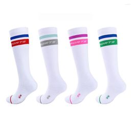 Sports Socks 1 Pair Football Jumping Rope Fitness Pressure Calf Men Women Long Tube Over Knee Compression Elastic